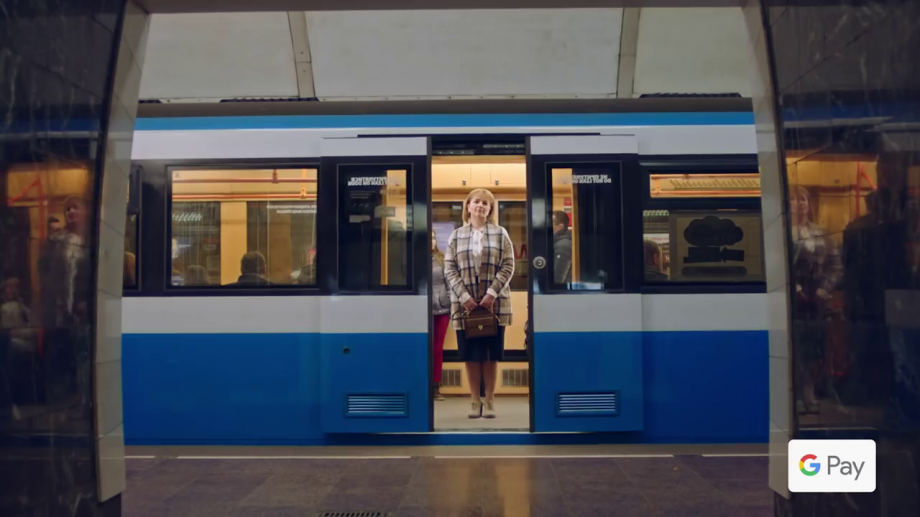 Google сняли рекламу в киевском метрополитене