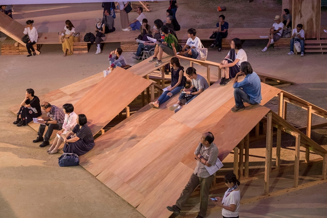 В Киото появились павильоны, где можно делать то, что запрещено