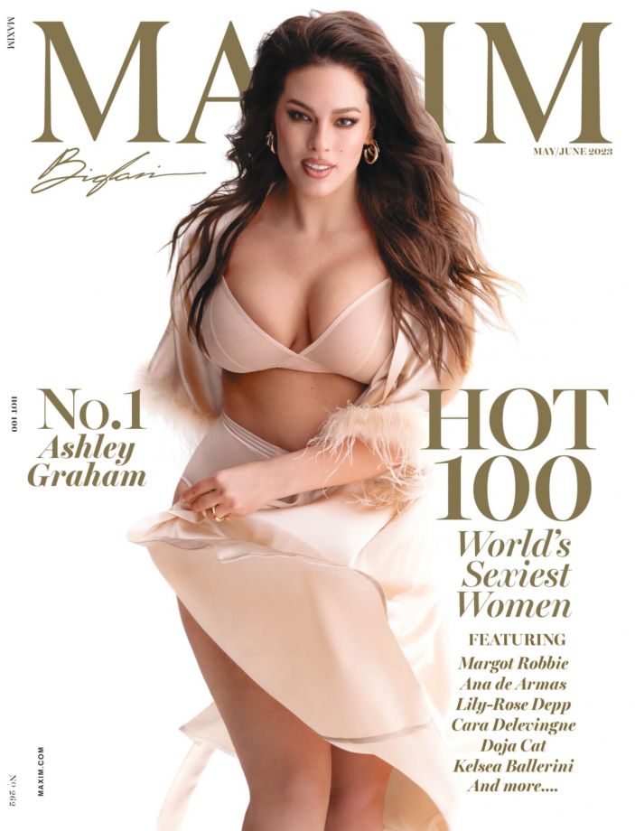 Ешлі Грем стала найсексуальнішою жінкою за версією журналу Maxim