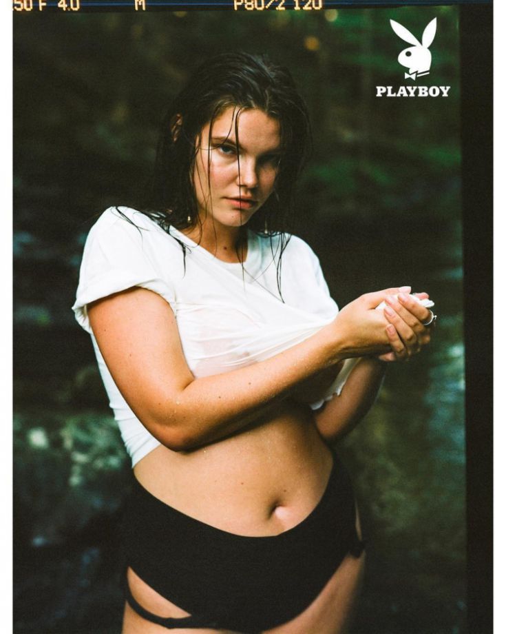 Playboy впервые поместил модель plus size на обложку