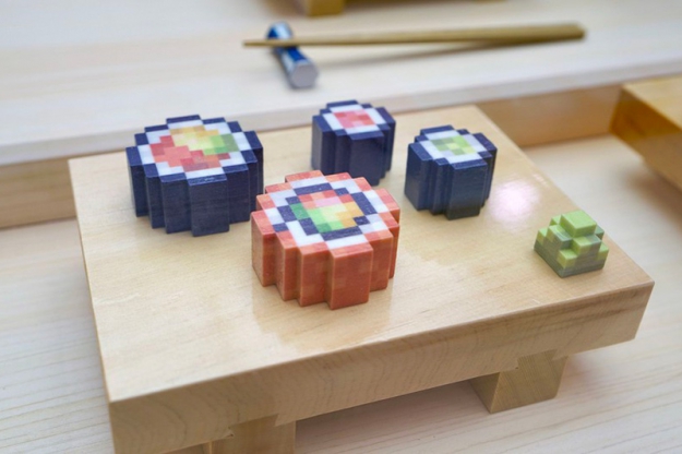 Ученые распечатали суши на 3D-принтере