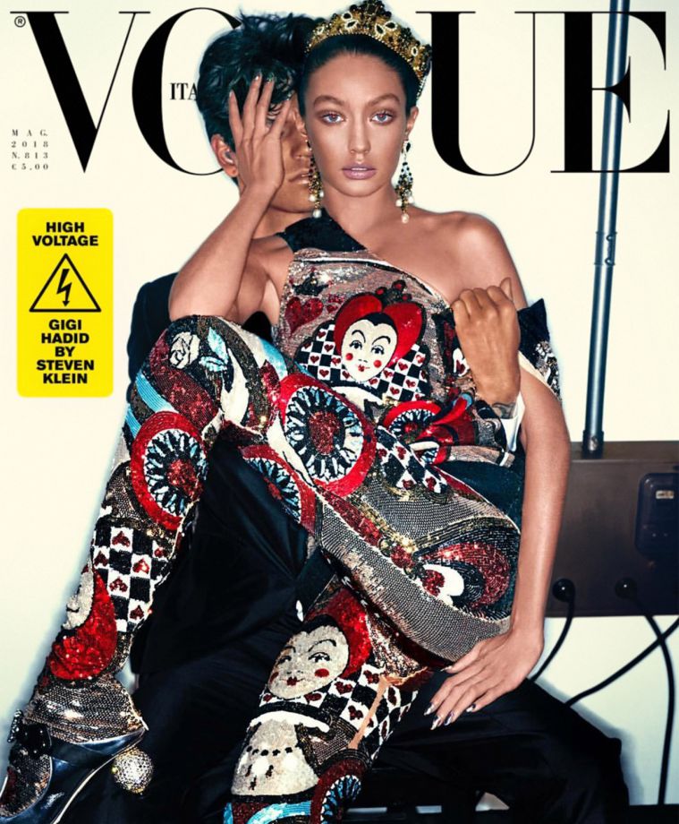Неприличная Джиджи Хадид в майском номере Vogue