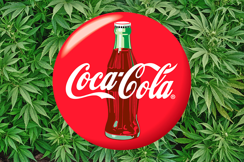 Coca-Cola планируют выпускать газировку с марихуаной