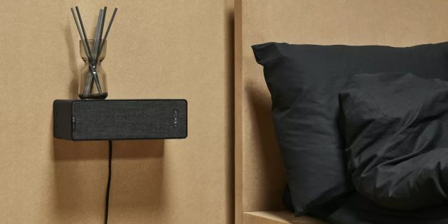 IKEA и Sonos представили настольную лампу и книжную полку, которые заменяют аудиоколонки