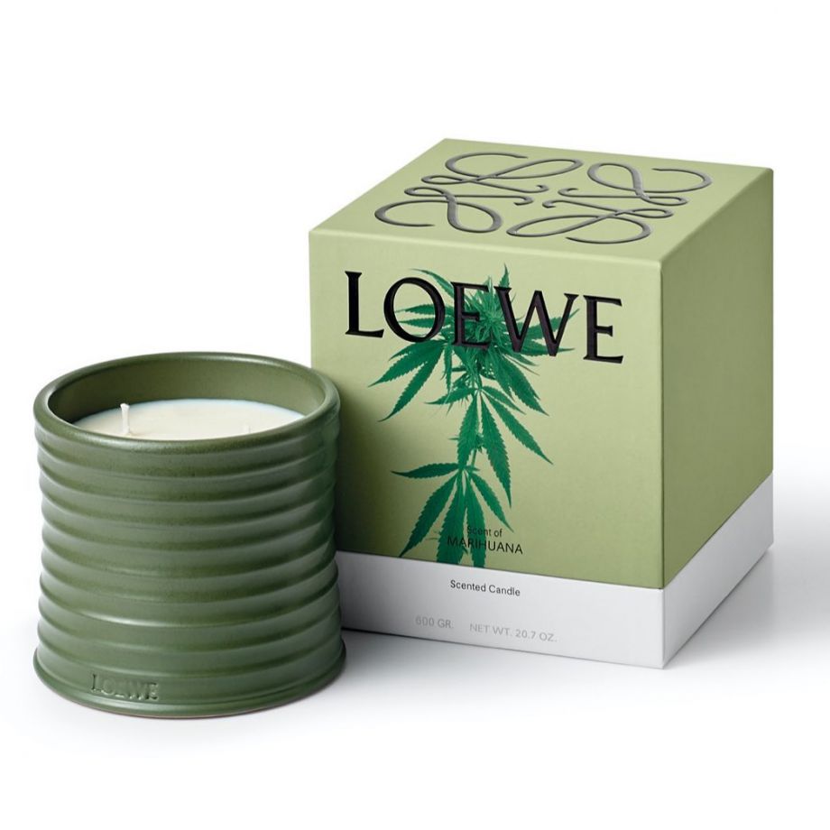 Loewe выпустят свечи с запахом марихуаны