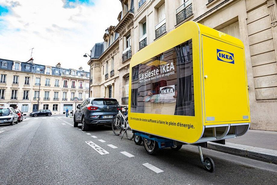 IKEA запустила во Франции вагончики для сна