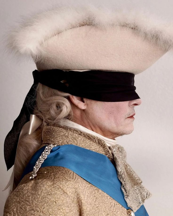 Первый взгляд: Джонни Депп в роли короля Людовика XV